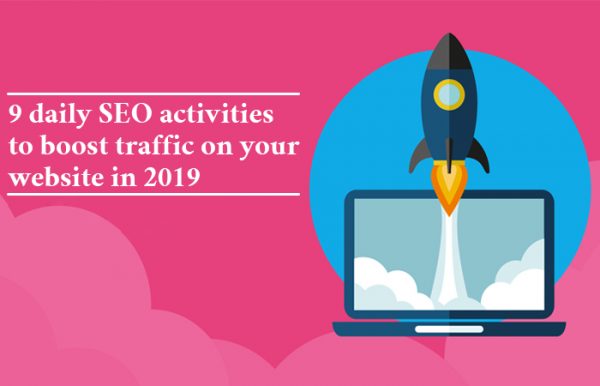 daily SEO activities to boost traffic